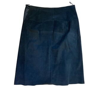 Co & Eddy Black Suede Skirt 16